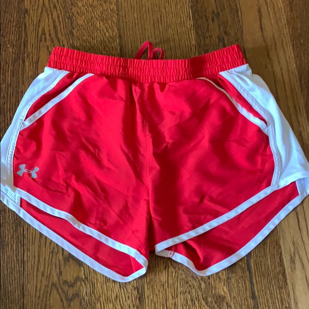 Red Under Armour Shorts